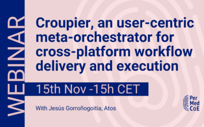 Webinar: Croupier, an user-centric meta-orchestrator for cross-platform workflow delivery and execution
