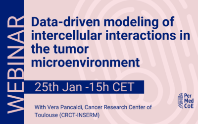 Webinar: Data-driven modelling of intercellular interactions in the tumour microenvironment