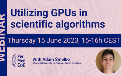 Webinar: Utilizing GPUs in scientific algorithms