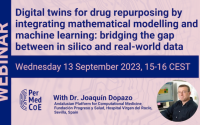 Webinar: Digital twins for drug repurposing by integrating mathematical modelling and machine learning: bridging the gap between in silico and real-world data