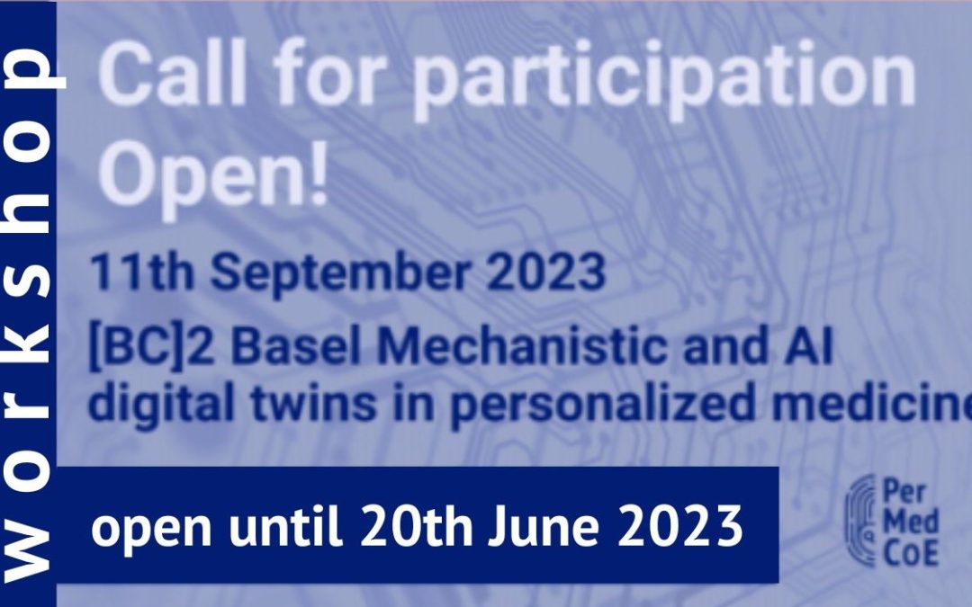PerMedCoE’s  Workshop at Basel Computational Biology Conference [BC]2 2023