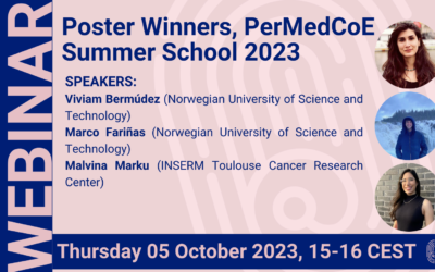 Webinar: Poster winners, PerMedCoE Summer School 2023: 1) Towards Tailored Cancer Therapies, 2) Computational modelling of High Grade Serous Ovarian Cancer, 3) Dissecting cellular communication in the tumour microenvironment